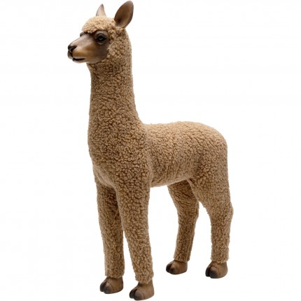 Déco lama 48cm marron Kare Design