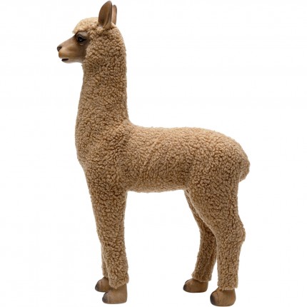 Déco lama 48cm marron Kare Design