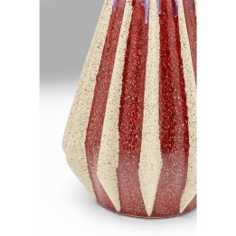 Vase Tic Tac rouge 24cm