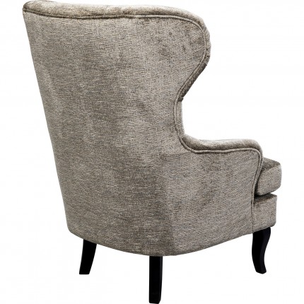 Armchair Granny grey Kare Design
