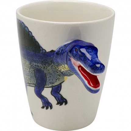 Mugs dinosaure bleu set de 4 Kare Design