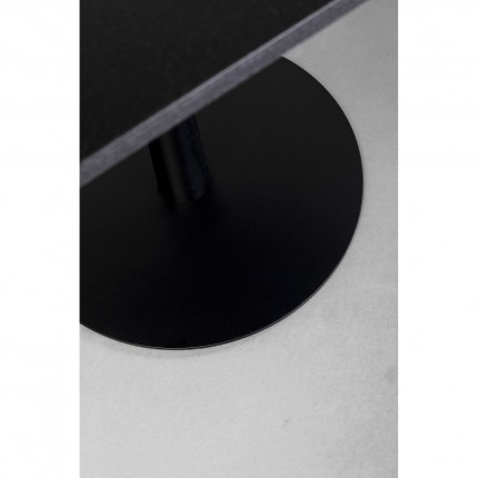 Table Bistrot Capri granit noir 70x70cm Kare Design