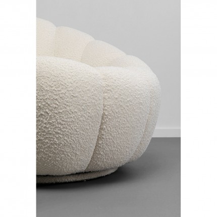 Fauteuil pivotant Peppo Bloom blanc Kare Design