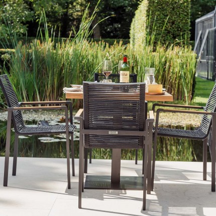 Table de jardin Lucie 80x80cm Gescova Table de jardin Lucie 80x80cm Gescova
