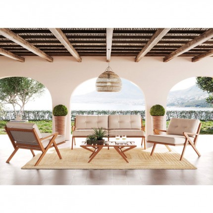 Table basse de jardin Valencia 120x60cm Kare Design