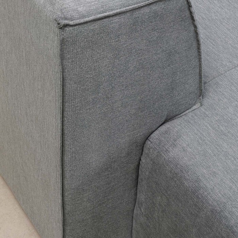 Left corner sofa in grey fabric - Infinity - Kare Design