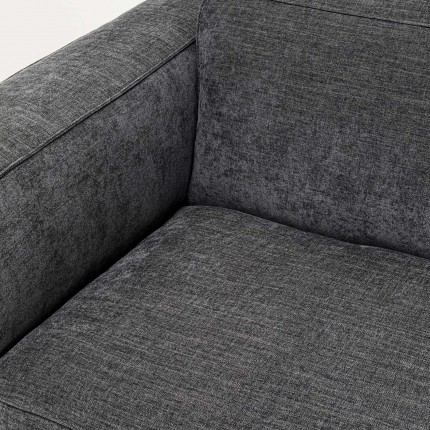 Canapé d'angle Henry 335cm gris gauche Kare Design