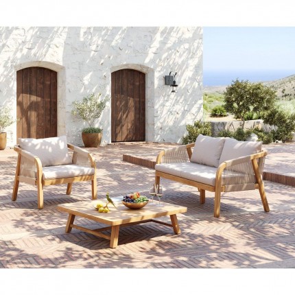 Table basse de jardin Marbella 120x65cm Kare Design