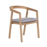 Chaise de jardin en teck - Cabrini - Gescova