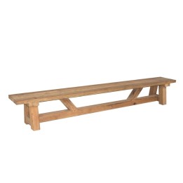 Garden bench in reclaimed teak - Cottage - Gescova