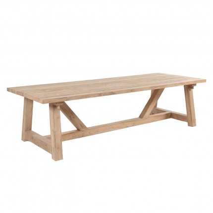 Cottage garden table 300x120cm Gescova