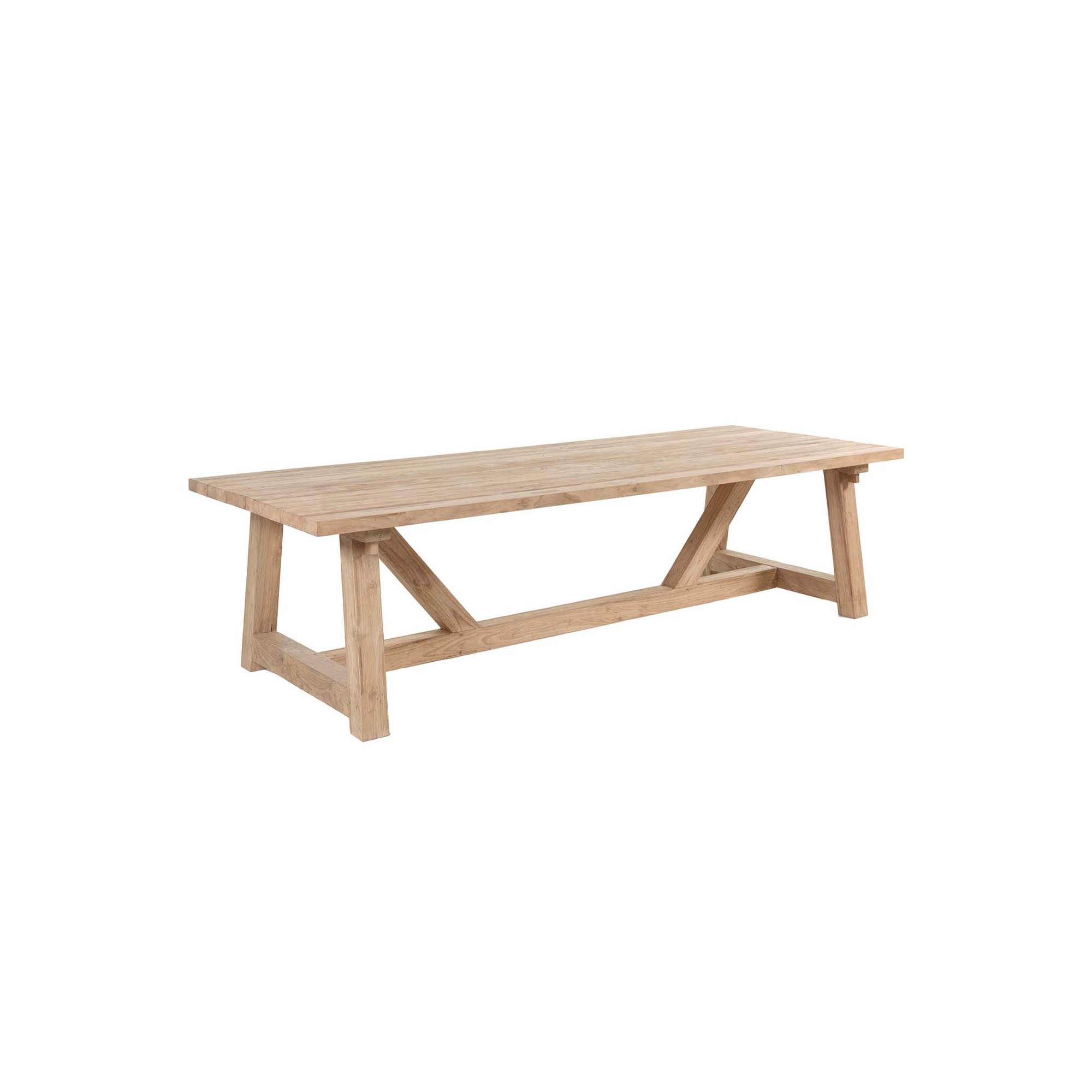 Cottage garden table 300x120cm Gescova