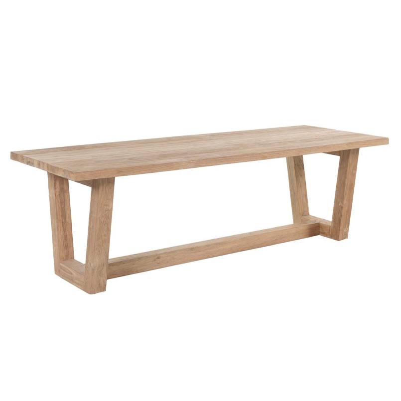 Garden table in reclaimed teak - Dundee - Gescova