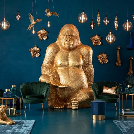 Déco gorille XXL 249cm doré Kare Design