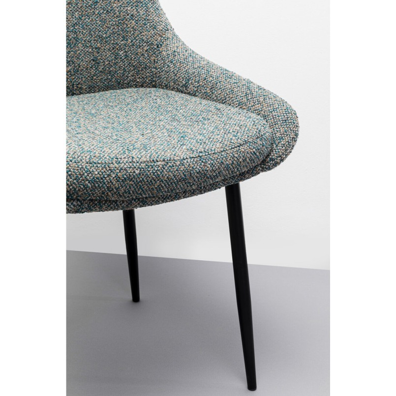 Chaise East Side mélange gris