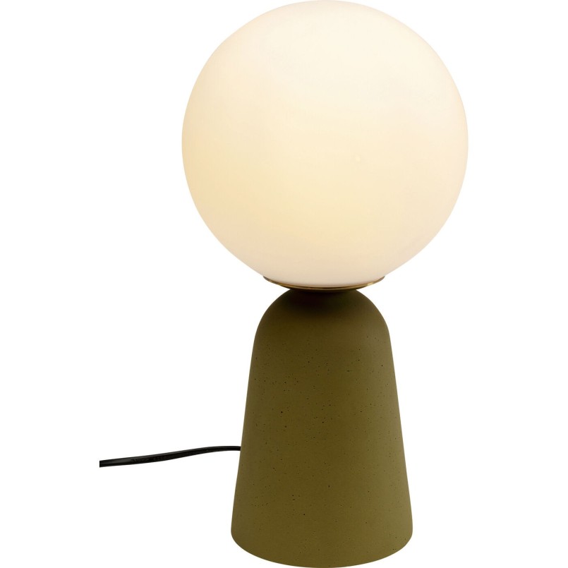 Lampe à poser Bollie vert 33cm