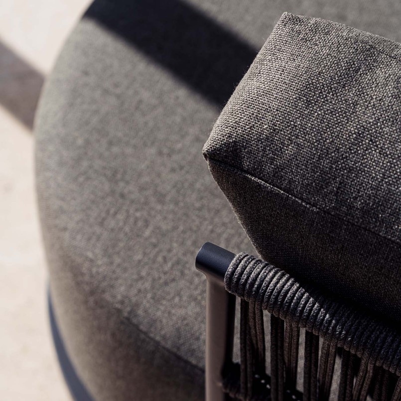 Dark grey corner sofa and two coffee tables - Lagos - Gescova