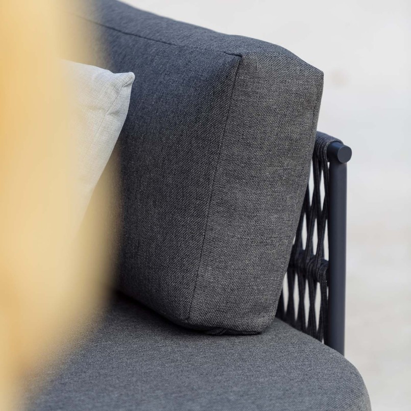 Dark grey corner sofa and two coffee tables - Lagos - Gescova