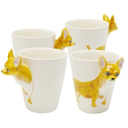 Mugs chihuahua jaune - Kare Design