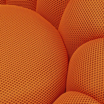 Fauteuil pivotant Peppo Bloom orange Kare Design