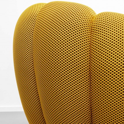 Fauteuil pivotant Peppo Bloom jaune Kare Design