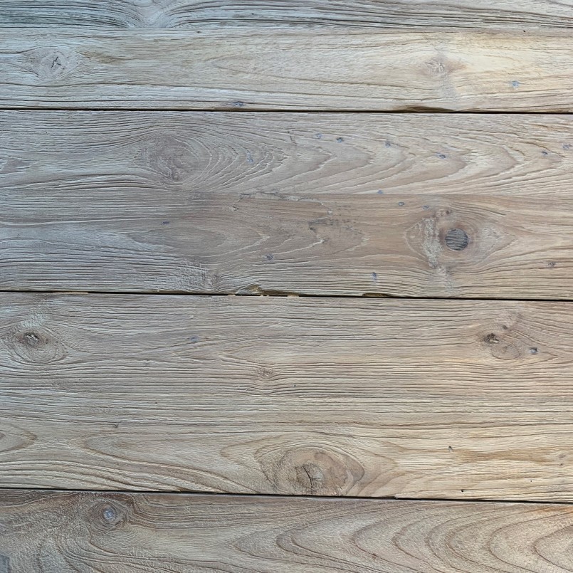 Table basse industrielle en bois - Margarite - Gescova
