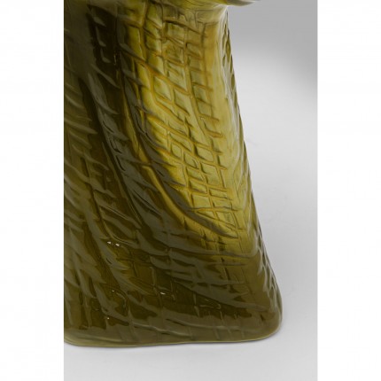 Vase dinosaure vert 33cm Kare Design