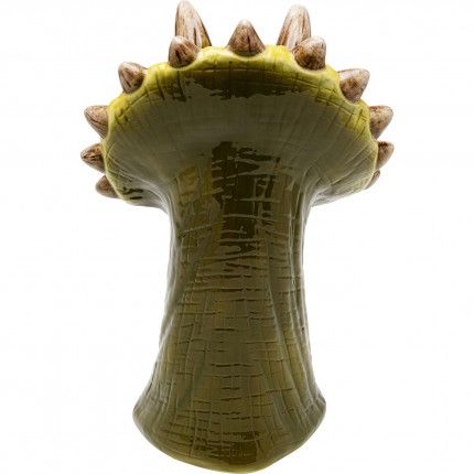 Vase dinosaure vert 33cm Kare Design