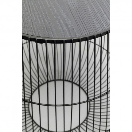 Table d'appoint Beam noire 40cm Kare Design
