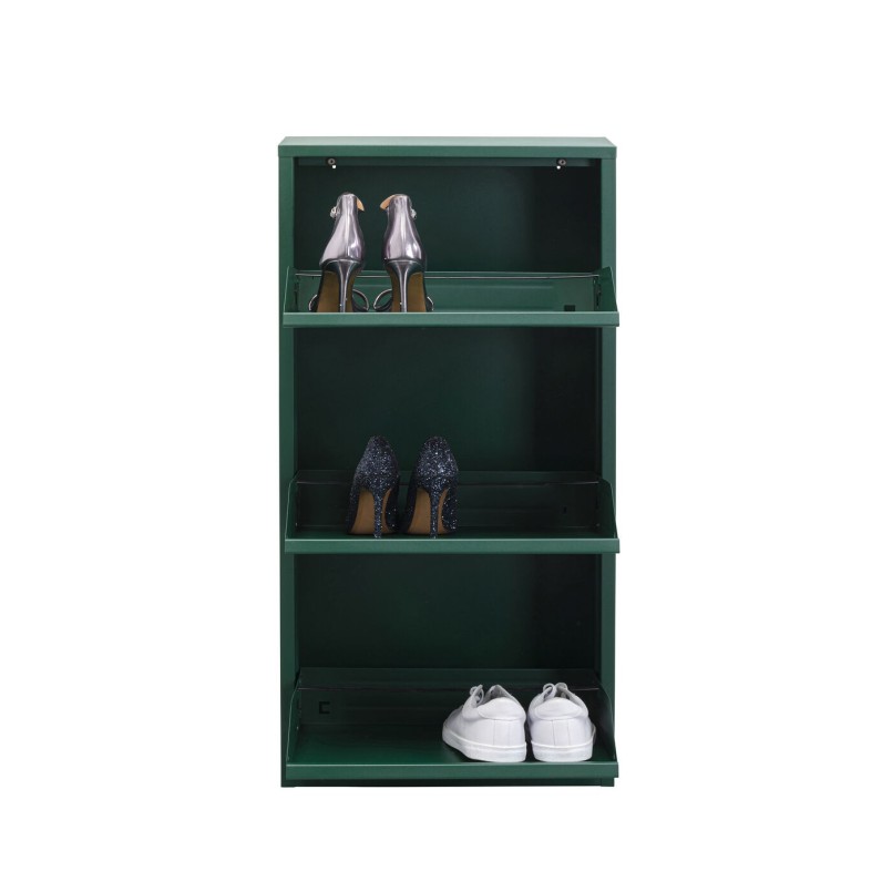Meuble à chaussures Caruso 3 vert (MO)