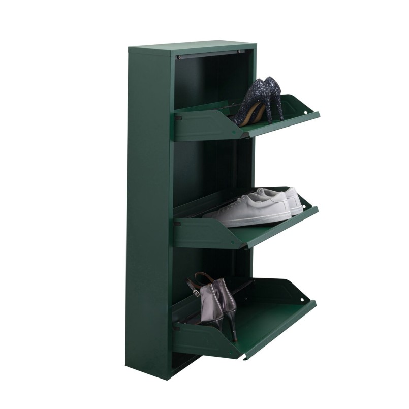 Meuble à chaussures Caruso 3 vert (MO)