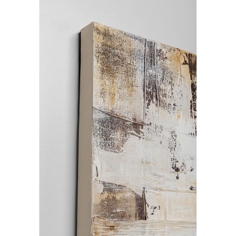Tableau sur toile Treccia 120x120cm