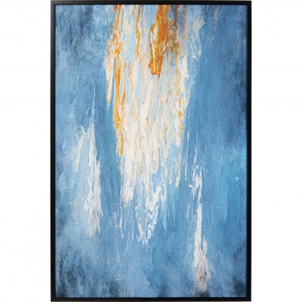 Tableau Frame Artistas bleu 120x180cm Kare Design