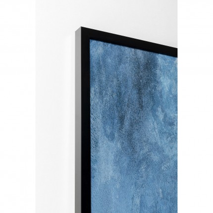 Tableau Frame Artistas bleu 120x180cm Kare Design