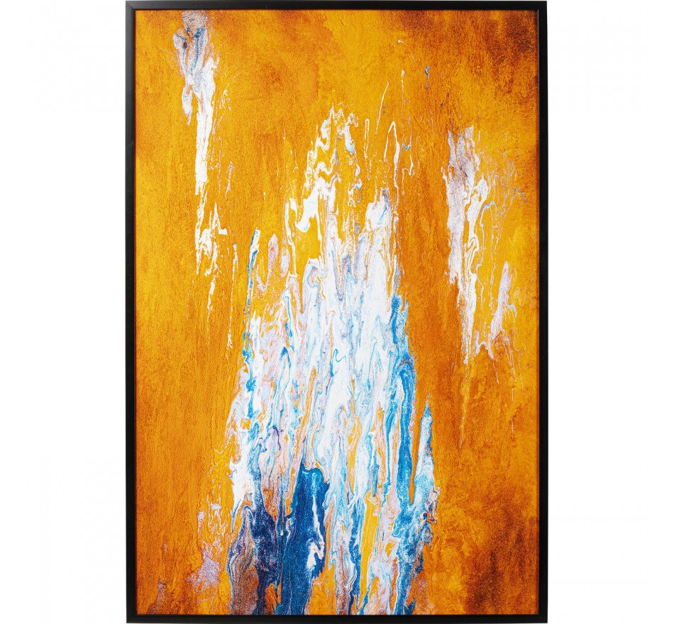 Tableau Frame Artistas 120x180cm orange Kare Design Tableau Frame Artistas 120x180cm orange Kare Design