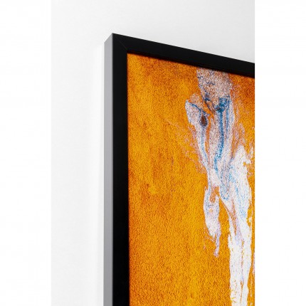 Tableau Frame Artistas orange 120x180cm Kare Design