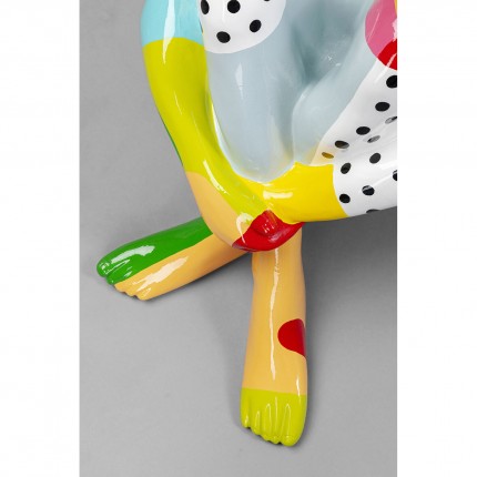 Déco gangster chien pois XL Kare Design