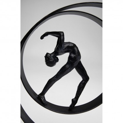 Déco danseuse anneaux noir 50cm Kare Design