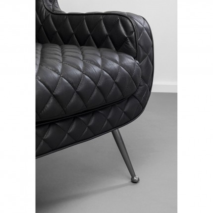Fauteuil Nona noir Kare Design