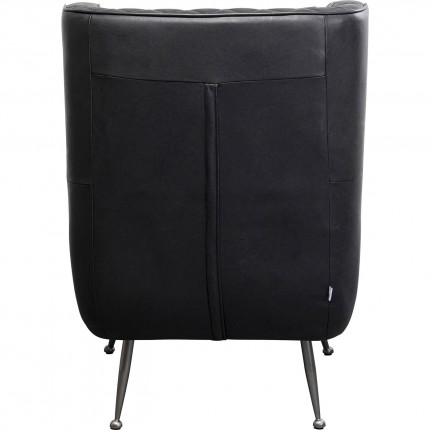 Fauteuil Nona noir Kare Design