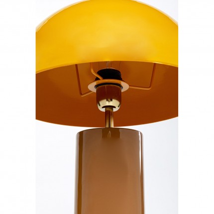 Lampe Josy jaune et marron Kare Design