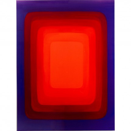 Canvas Picture Tendency 120x160cm red Kare Design