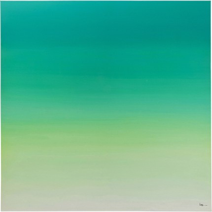 Canvas Picture Tendency 120x120cm green Kare Design