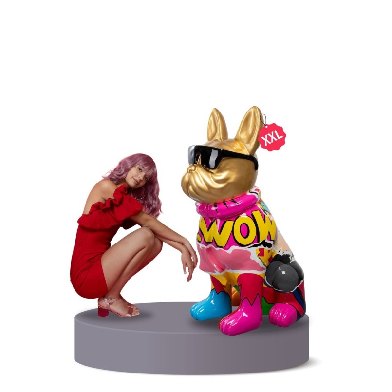 Figurine décorative Graffiti Dog 152cm