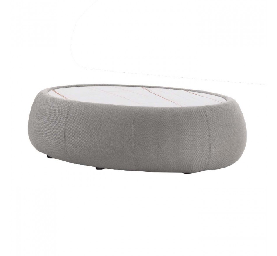 Table basse de jardin Festini grise et blanche Gescova Table basse de jardin Festini grise et blanche Gescova