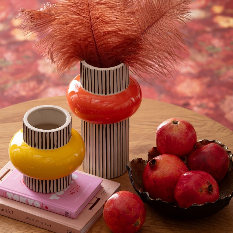 Coupe fleur dorée et noire - Kare Design