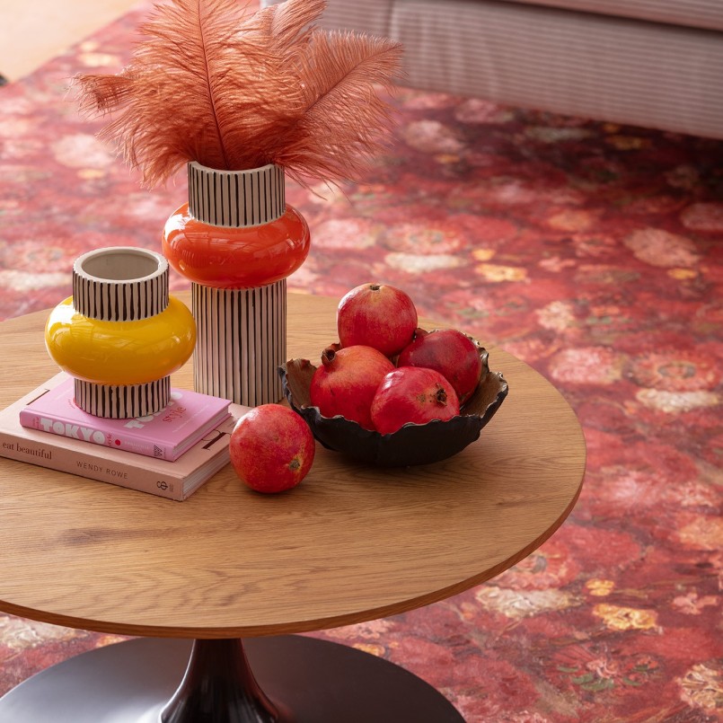 Coupe fleur dorée et noire - Kare Design