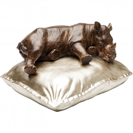 Déco rhinocéros endormi Kare Design