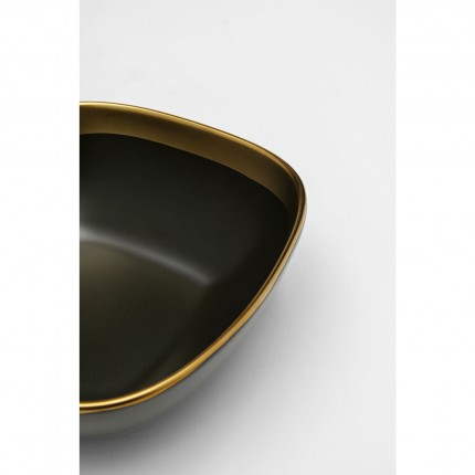 Bols Vibrations 18cm verts set de 4 Kare Design