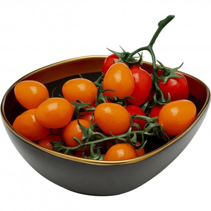 Bols Vibrations 18cm verts set de 4 Kare Design